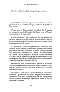 Le Cheval et l'Esclave