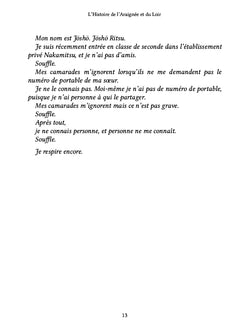 L'histoire de l'araignée et du loir