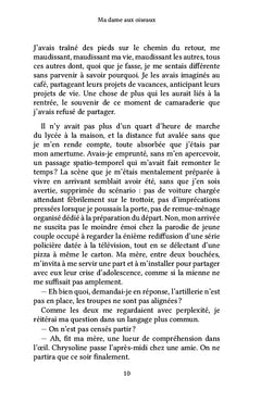 Ma dame aux oiseaux