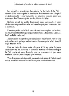 Ne dites jamais qu'un enfant ne se laisse pas mourir de faim !!!