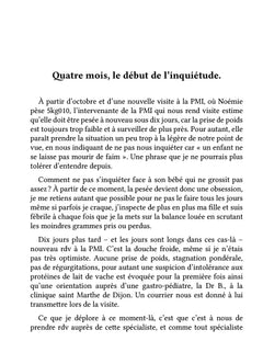 Ne dites jamais qu'un enfant ne se laisse pas mourir de faim !!!