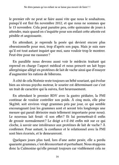 Ne dites jamais qu'un enfant ne se laisse pas mourir de faim !!!
