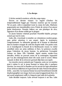 Trois âmes, trois femmes, une destinée