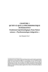 L'être humain est une unité psychosomatique