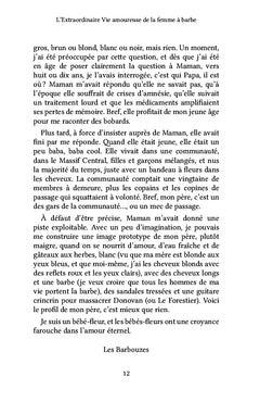 L'extraordinaire vie amoureuse de la femme à barbe
