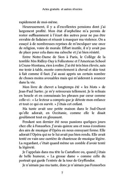 Actes gratuits et autres rêveries
