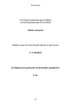À ciel ouvert