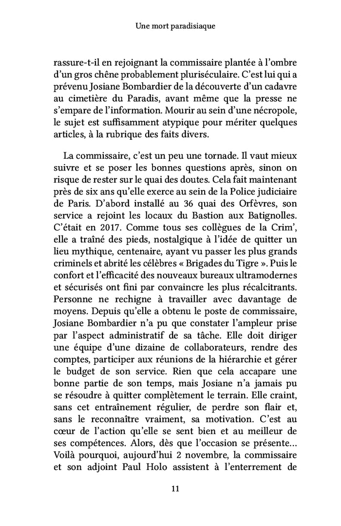 Une mort paradisiaque