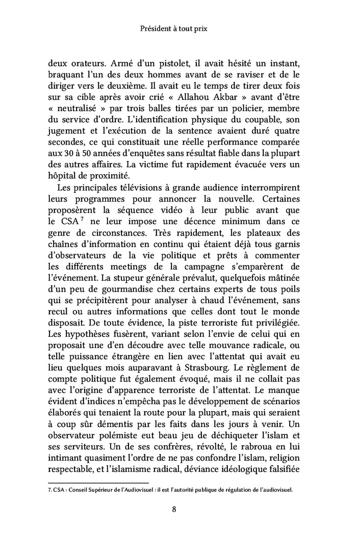 Président à tout prix