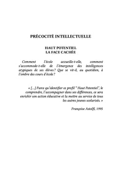 École et haut potentiel ? La face cachée