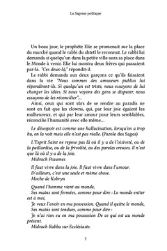 La sagesse politique
