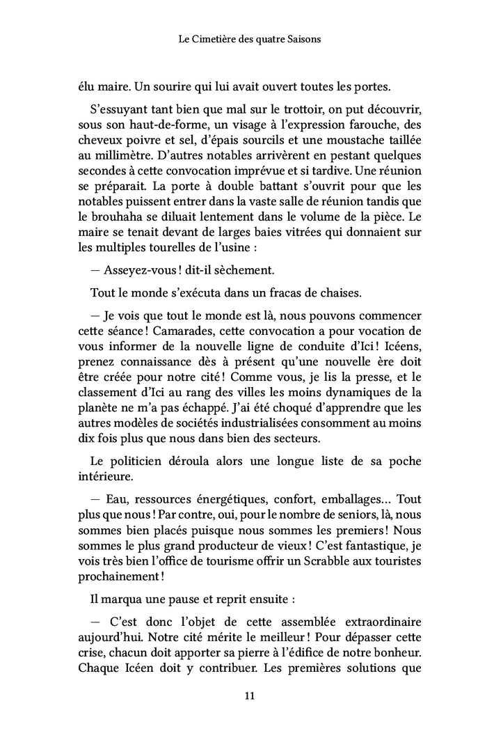 Le cimetière des quatre saisons