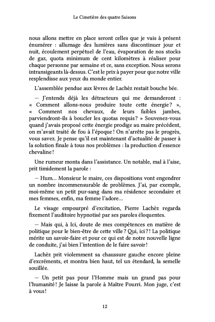 Le cimetière des quatre saisons