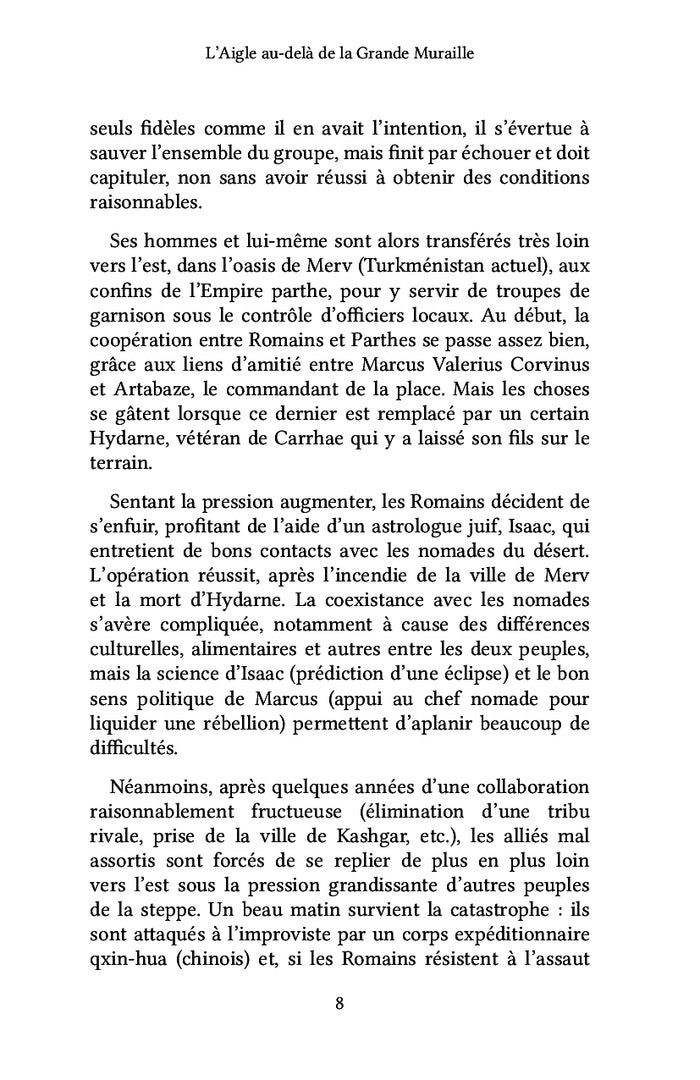 L'Aigle au-delà de la Grande Muraille