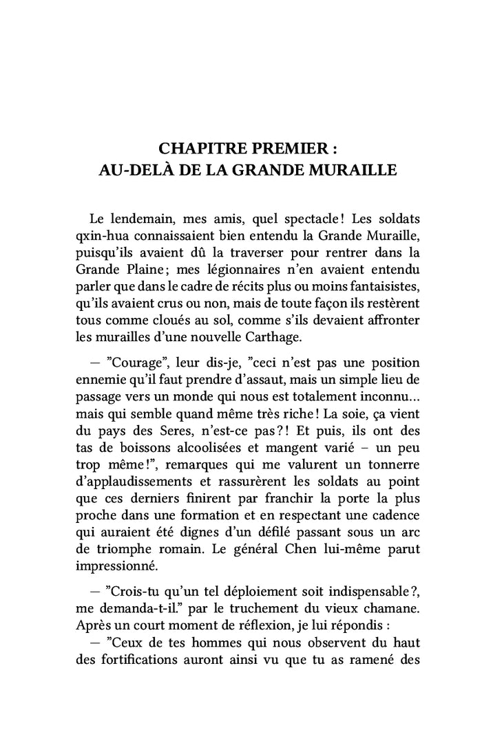 L'Aigle au-delà de la Grande Muraille