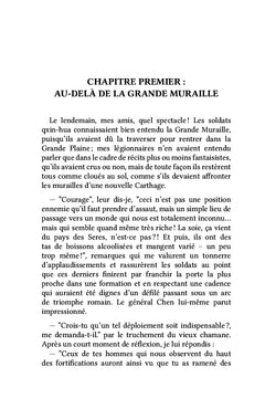 L'Aigle au-delà de la Grande Muraille