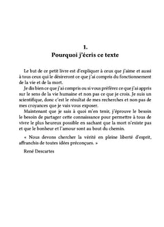 Le sens de la vie