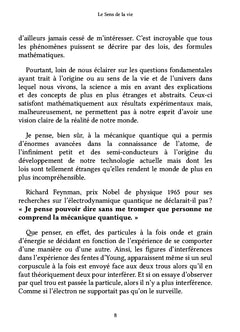 Le sens de la vie