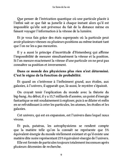 Le sens de la vie