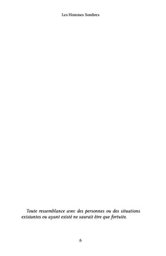 Les Hommes sombres