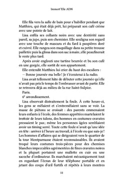 Immort'elle ADN