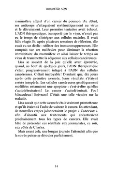 Immort'elle ADN