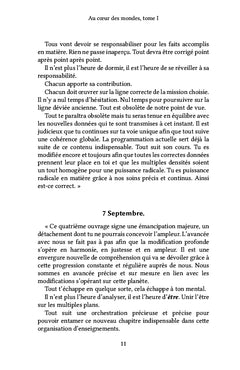 Au coeur des mondes, tome I