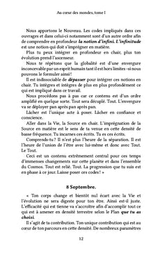Au coeur des mondes, tome I