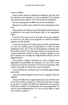 Au coeur des mondes, tome I