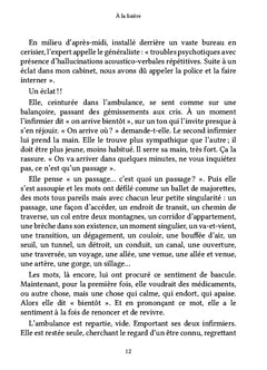 À la lisière