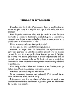 Viens, on se rêve