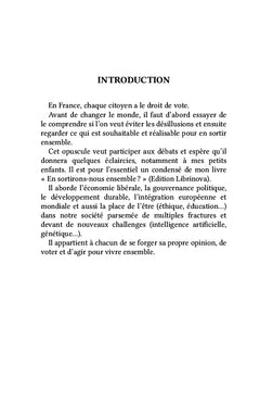 Les Élections : pour en sortir ensemble ?