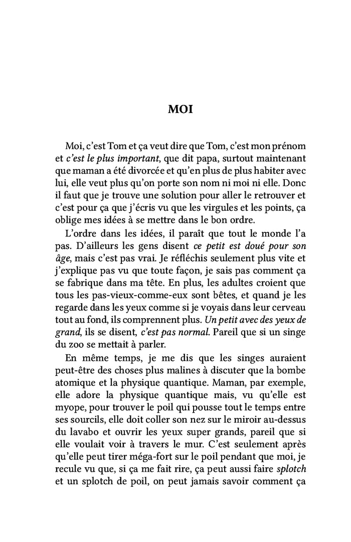 Le jour où je serai orphelin