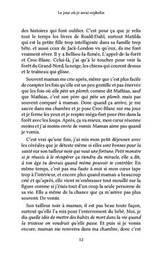 Le jour où je serai orphelin