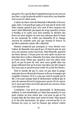 Le jour où je serai orphelin