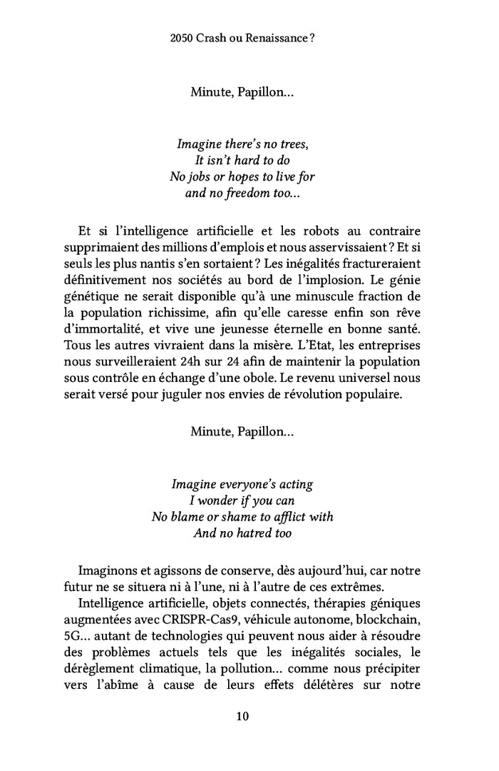 2050 crash ou renaissance ?