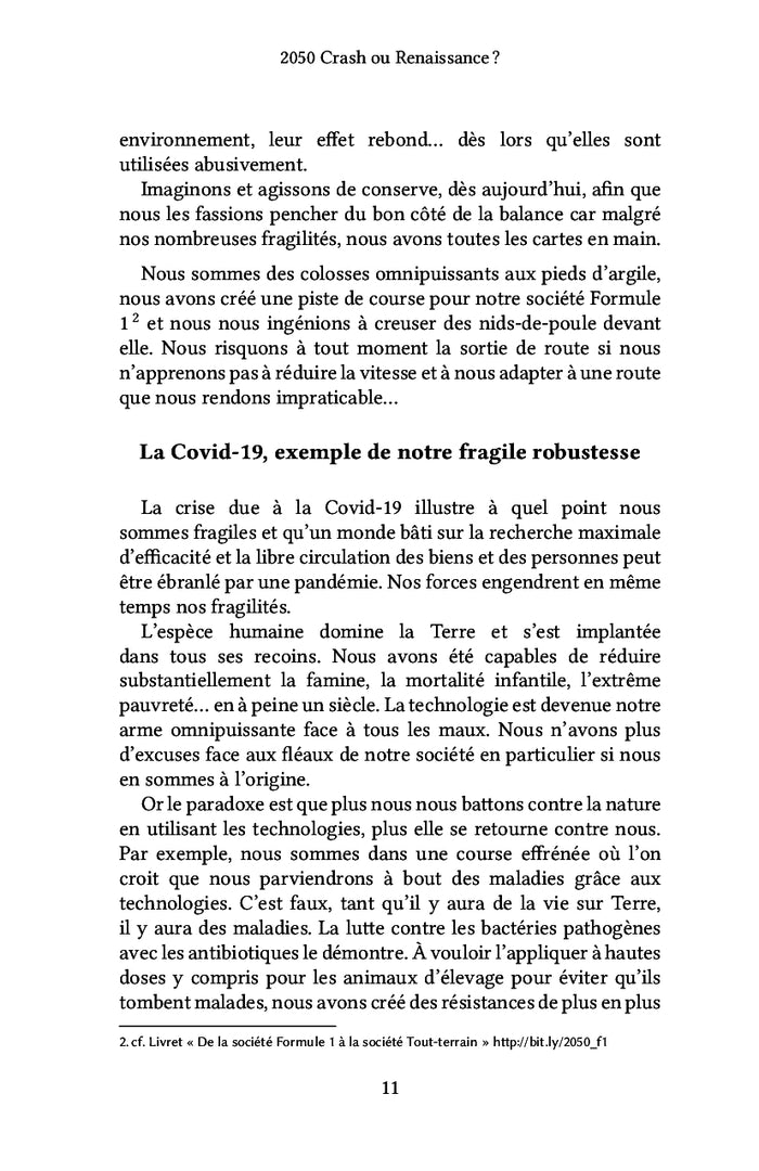 2050 crash ou renaissance ?