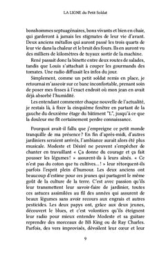 La ligne du petit soldat