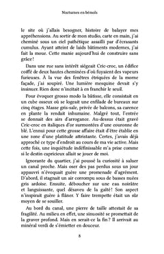 Nocturnes en bémols