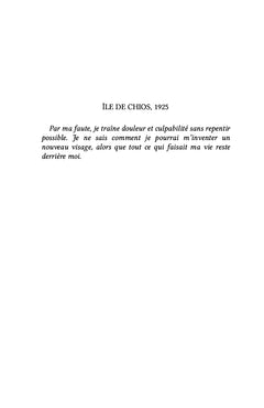 Les Larmes de Chios, murmures d'exil