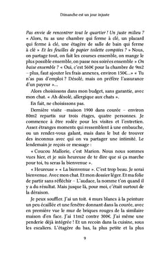 Dimanche est un jour injuste