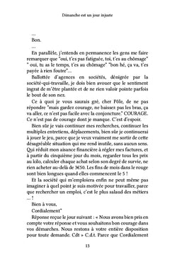 Dimanche est un jour injuste