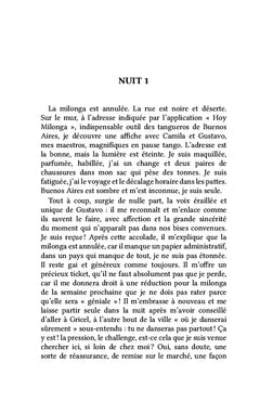 La milonga est annulée