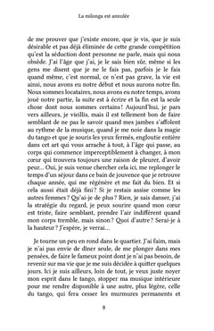 La milonga est annulée