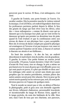 La milonga est annulée
