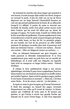 Le Sortilège Modiano