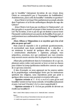 Jésus Christ Présent au centre des religions