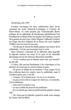 Les cigognes reviennent toujours au printemps