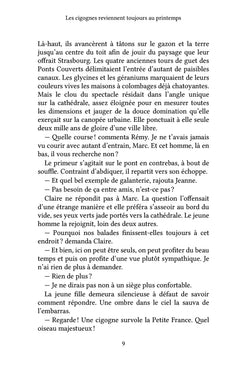 Les cigognes reviennent toujours au printemps