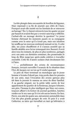 Les cigognes reviennent toujours au printemps